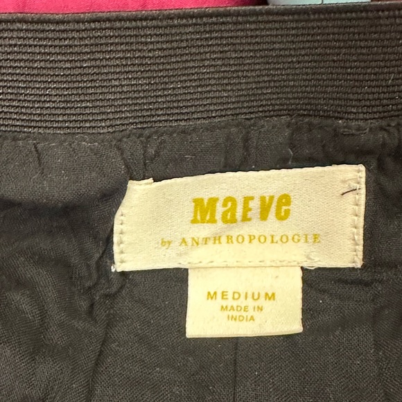 Maeve by Anthropologie new black/gold sequin skirt size medium - Picture 5 of 5